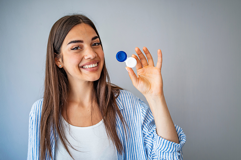 contact lens exam
