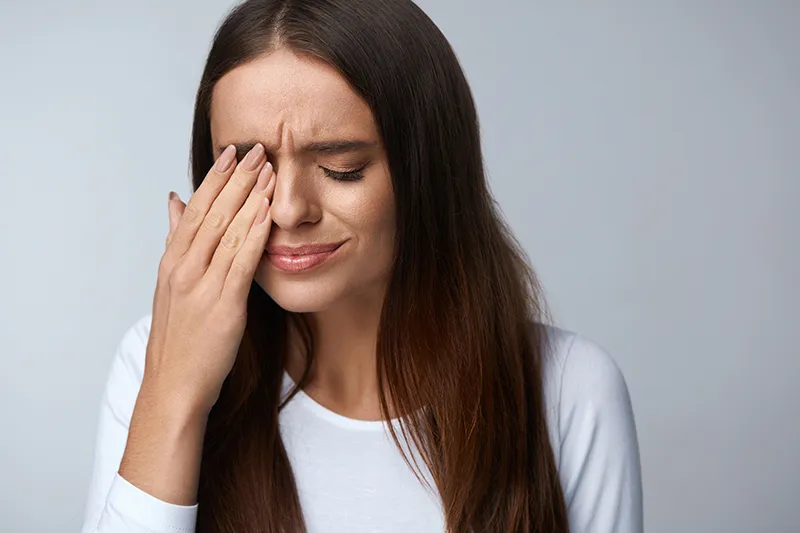 eye pain
